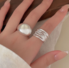 Unique Silver Ring | Frederick Smiley Face Ring | CHY